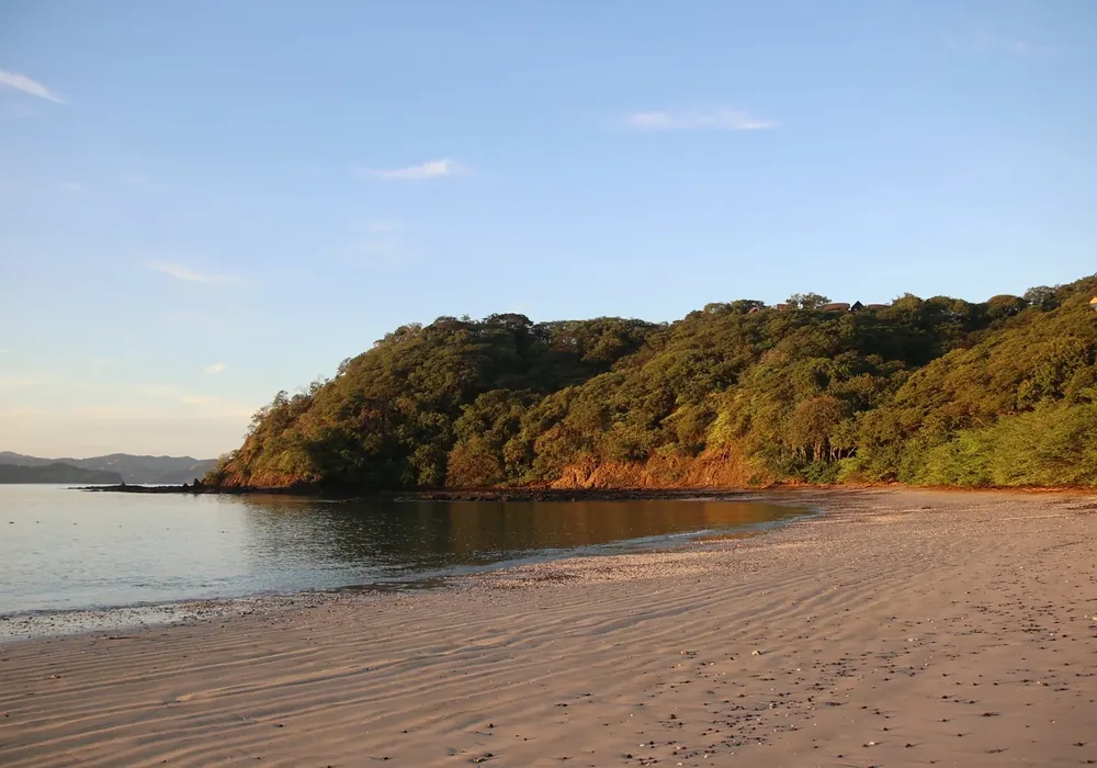 Papagayo Peninsula secluded bay at sunset, Guanacaste